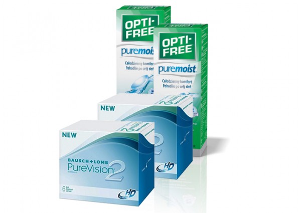 Purevision 2 Pack Opti-free